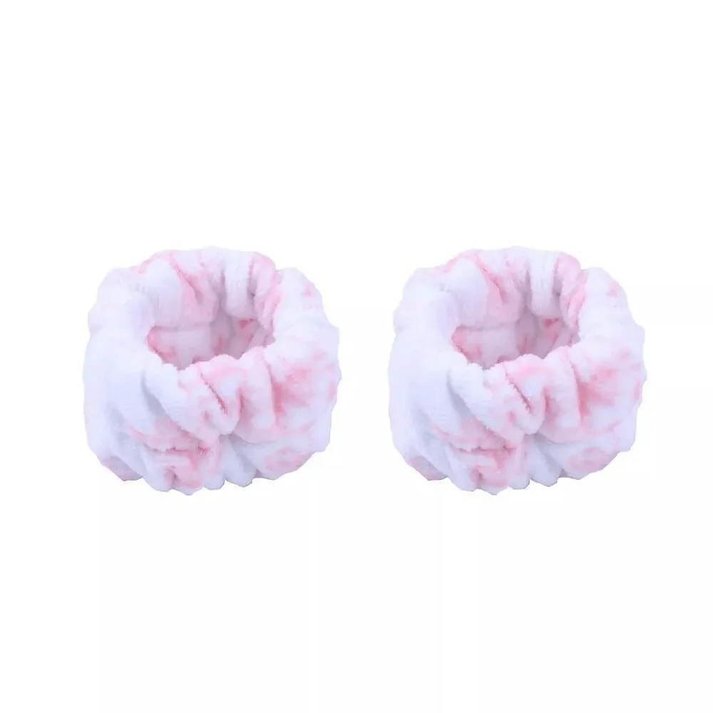 NWT The Big One® 5-Piece Solid Texture Bath Wrap Set - PINK WHITE FLORAL